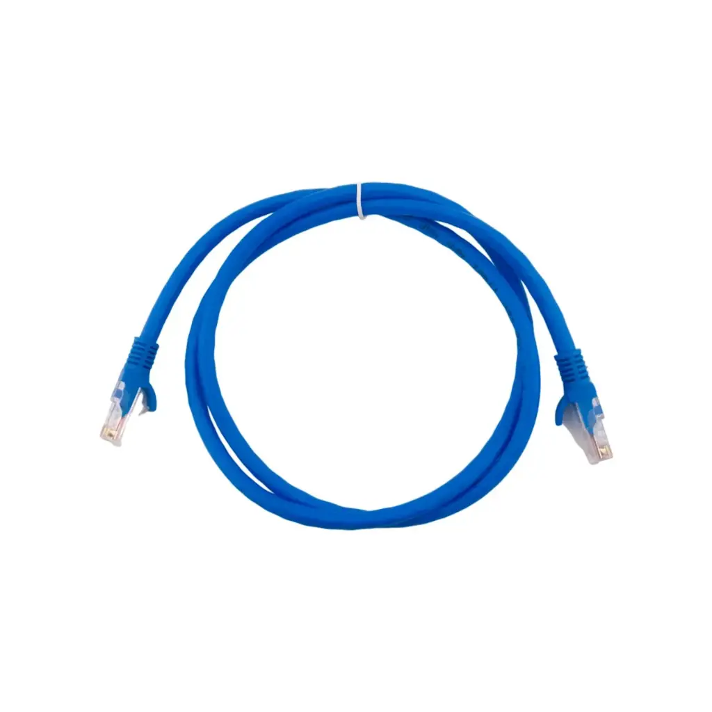 Patch cord 0.5m Cat6 Azul Dlux