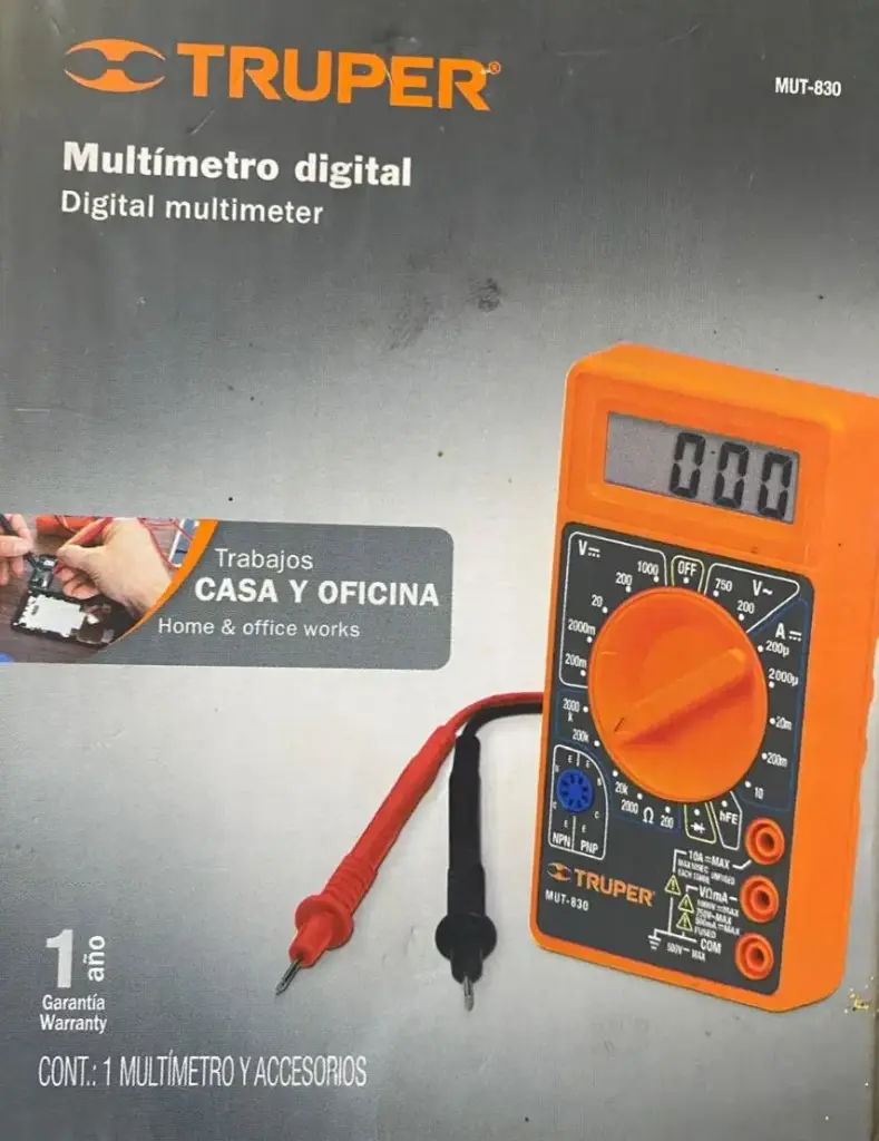 TESTER DIGITAL MUT-830 TRUPER