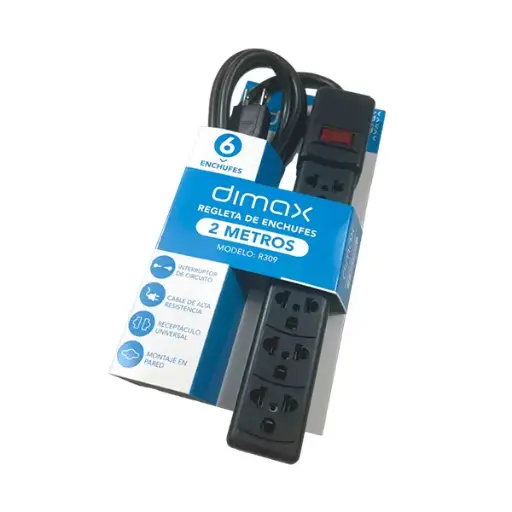 REGLETA DIMAX 2 METROS R309